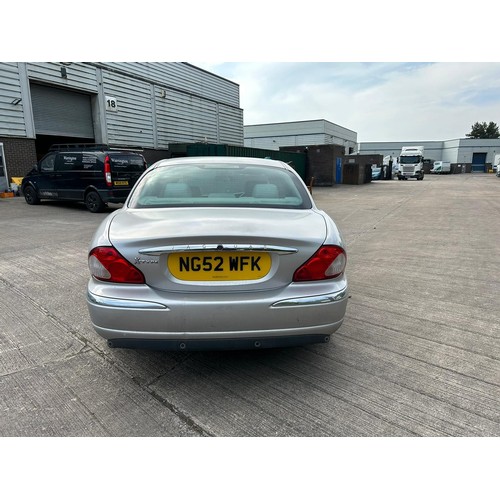 1C - Jaguar X type 2003 2.1V6, registration: NG52 WFK, with comprehensive service history, two keys, 138,... 