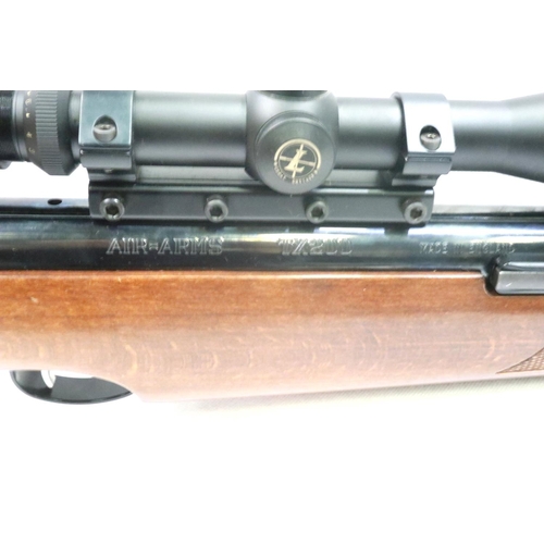 2101 - Air Arms TX200 air rifle with Leupold scope, scope 3-9 Vari X 2C. P&P Group 3 (£25+VAT for the first... 