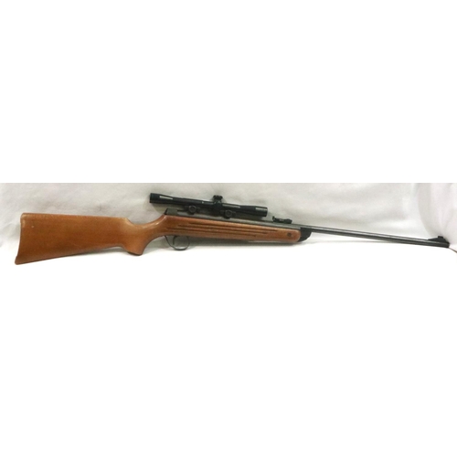 2102 - BSA Meteor air rifle with BSA scope. P&P Group 3 (£25+VAT for the first lot and £5+VAT for subsequen... 