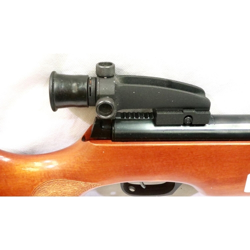 2113 - Suhl airsoft rifle with scope, model 303-Super. P&P Group 3 (£25+VAT for the first lot and £5+VAT fo... 