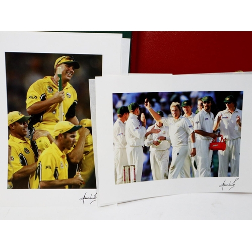 2134 - Shane Warne, My Illustrated Career, limited edition autobiography, signed to inner page, 937/1000, w... 