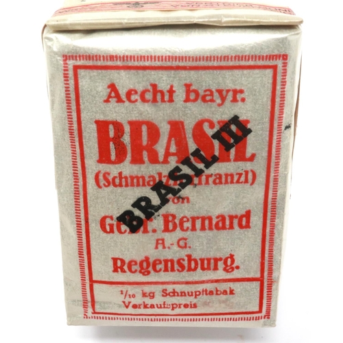 2188 - WWII German army special rations unopened packet of snuff. P&P Group 1 (£14+VAT for the first lot an... 