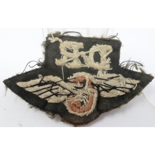 2230 - WWI British Dispatch Riders sleeve badge. P&P Group 1 (£14+VAT for the first lot and £1+VAT for subs... 