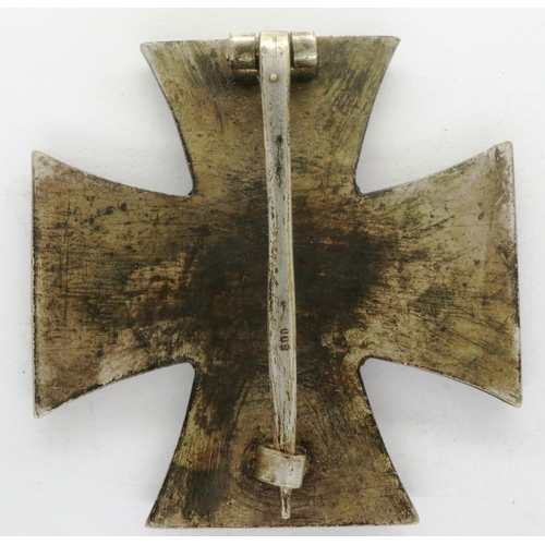 2306 - WWII German Iron Cross First Class EK I three part Iron core. P&P Group 1 (£14+VAT for the first lot... 