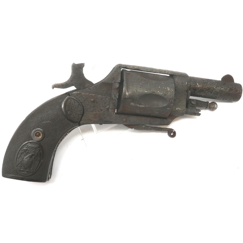 2330 - Iber Johnson 36 revolver, obsolete calibre, for restoration, does not function. P&P Group 3 (£25+VAT... 