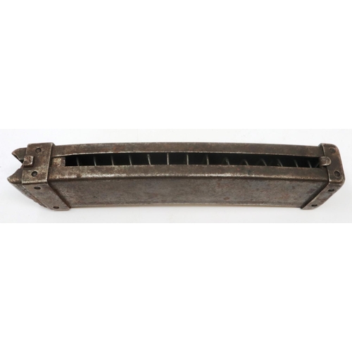 2331 - Rare Webley Villar Perosa MG 9mm magazine, circa 1915, spring loaded. P&P Group 1 (£14+VAT for the f... 