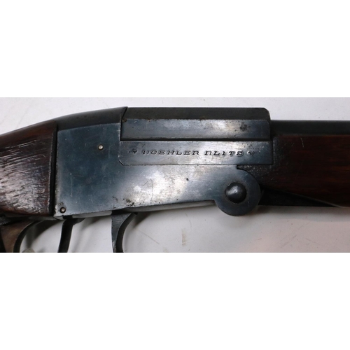 2334 - Boehler Blitz folding single barrel shotgun, 410 cal, with EU spec deactivation certificate. P&P Gro... 