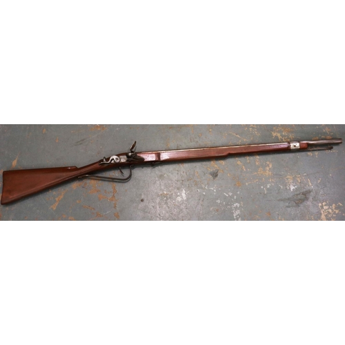 2335 - Replica flintlock rifle. P&P Group 3 (£25+VAT for the first lot and £5+VAT for subsequent lots)