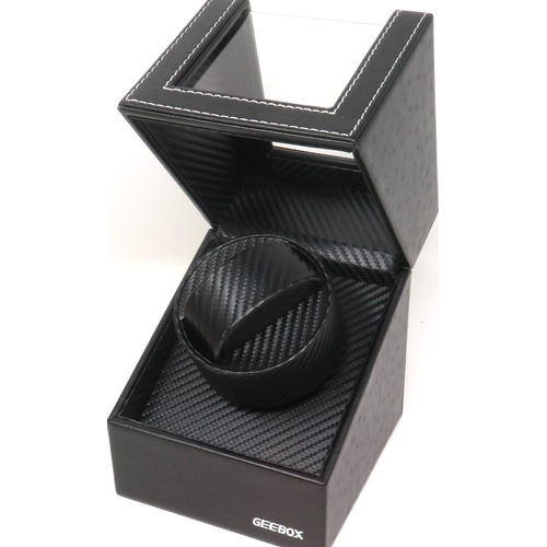 107 - New and boxed automatic watch winder with power supply. P&P Group 1 (£14+VAT for the first lot and £... 