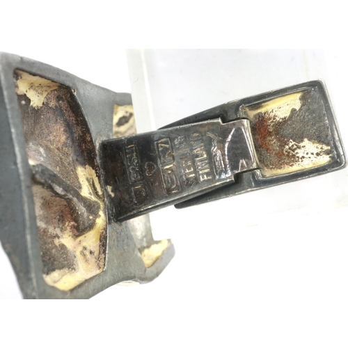 81 - A pair of sterling silver Scandinavian 1970's cufflinks, 25.7g P&P Group 1 (£14+VAT for the first lo... 