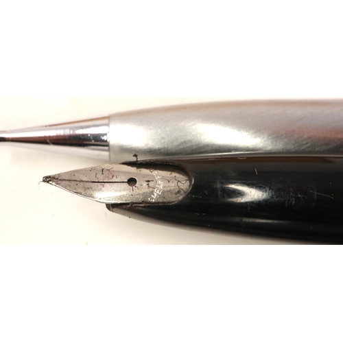 161 - Two Sheaffer pens including a fountain pen and a propelling pencil (3). P&P Group 1 (£14+VAT for the... 