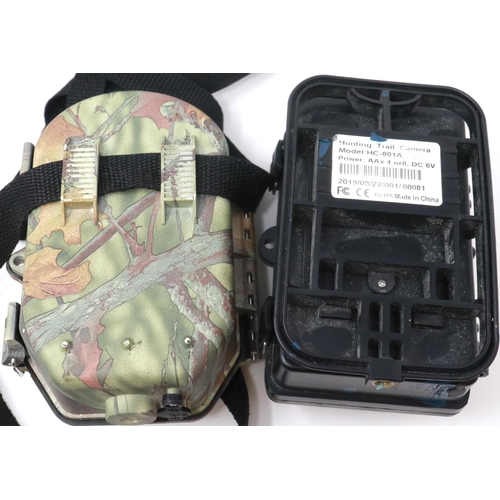 188 - Two trail cameras. P&P Group 2 (£18+VAT for the first lot and £3+VAT for subsequent lots)