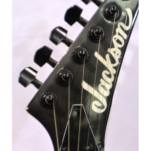 363 - Jackson JS series Dinky Minion JS1X purple electric guitar. P&P Group 3 (£25+VAT for the first lot a... 