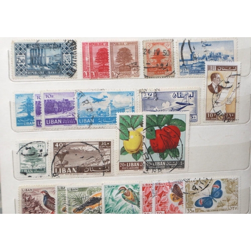 390 - Six Great Britain and world stamp albums. P&P Group 2 (£18+VAT for the first lot and £3+VAT for subs... 