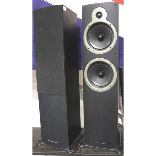403 - Pair of Wharfdale Crystal CR-30.4 floor speakers. Not available for in-house P&P