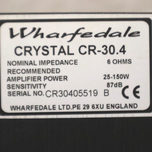 403 - Pair of Wharfdale Crystal CR-30.4 floor speakers. Not available for in-house P&P