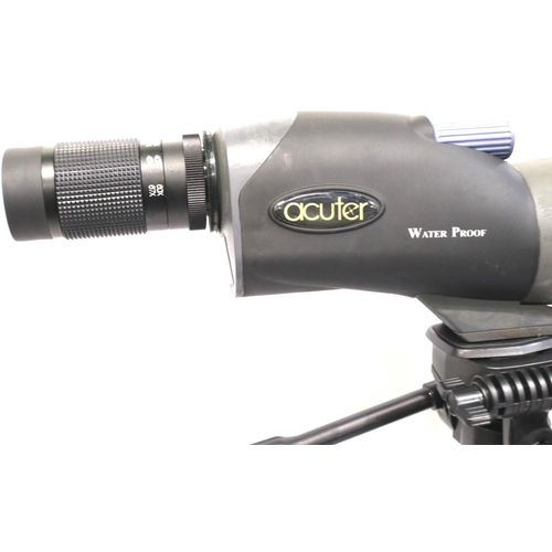 416 - WITHDRAWN: Acuter ST20-60 x 80B spotters scope and tripod. Not available for in-house P&P