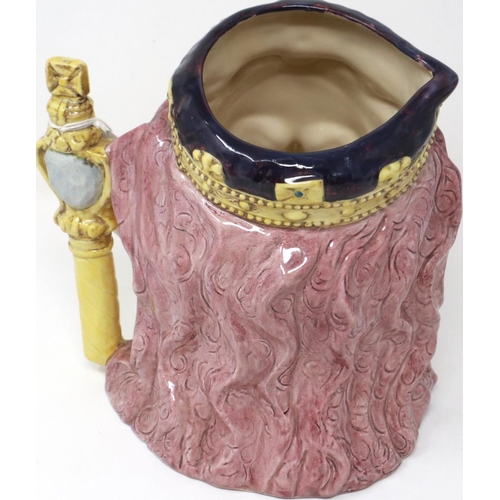 204 - Royal Doulton character jug D6816 Queen Victoria, H: 19 cm, no cracks or chips. P&P Group 2 (£18+VAT... 