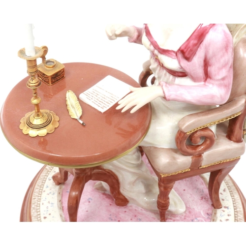 208 - Jane Austin's 'Elizabeth', a figurine by Franklin Mint. P&P Group 2 (£18+VAT for the first lot and £... 