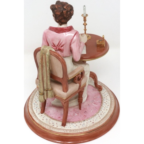 208 - Jane Austin's 'Elizabeth', a figurine by Franklin Mint. P&P Group 2 (£18+VAT for the first lot and £... 