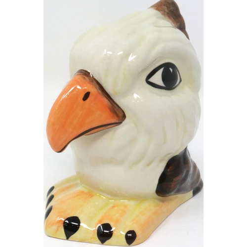 233 - Lorna Bailey small bird eagle, H: 90 mm. P&P Group 1 (£14+VAT for the first lot and £1+VAT for subse... 