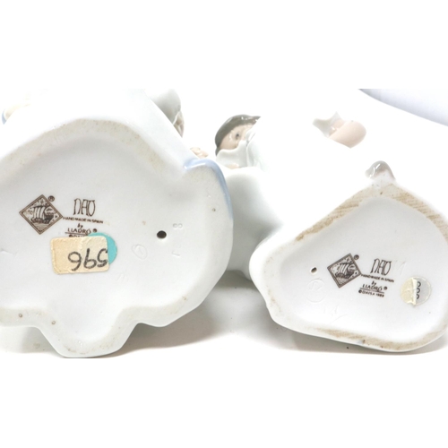 234 - Four Nao figurines, largest H: 22 cm. P&P Group 3 (£25+VAT for the first lot and £5+VAT for subseque... 