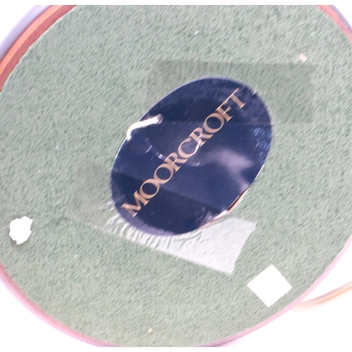 275 - Large Moorcroft lamp base in the Holly Hatch pattern, H: 34 cm. P&P Group 3 (£25+VAT for the first l... 