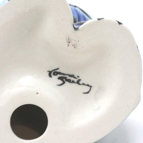 276 - Lorna Bailey cat, Tad, H: 13 cm, no cracks or chips. P&P Group 1 (£14+VAT for the first lot and £1+V... 