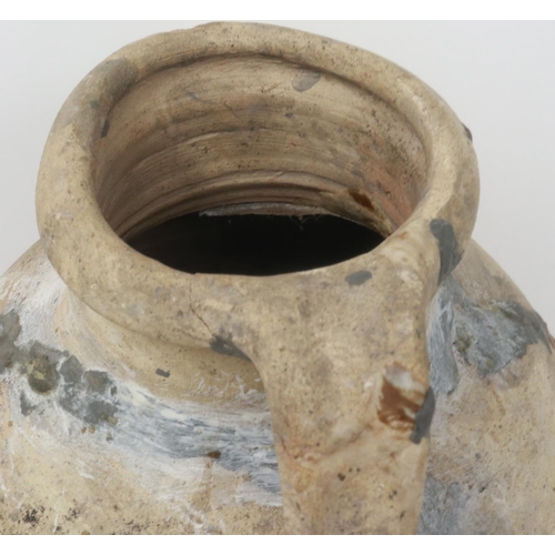 299 - Roman terracotta storage vessel, circa 200-300AD, H: 24 cm . P&P Group 3 (£25+VAT for the first lot ... 