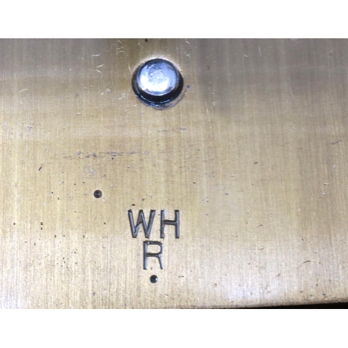 327 - German oak cased mantle clock, working with key. P&P Group 2 (£18+VAT for the first lot and £3+VAT f... 