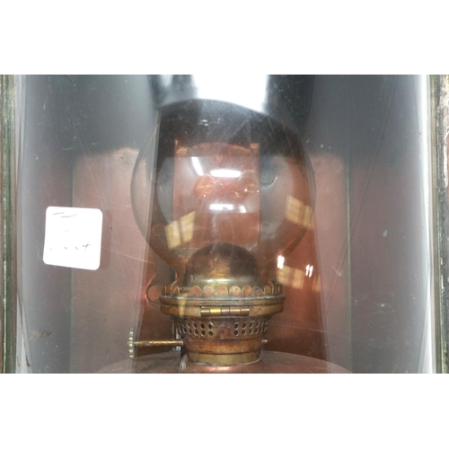 354 - Meteorite copper ships masthead lantern number 82818. P&P Group 3 (£25+VAT for the first lot and £5+... 