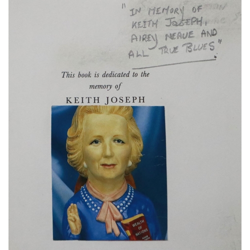 376 - Signed copy of Margaret Thatchers The Path To Power hardback book, lacking provenance. P&P Group 1 (... 