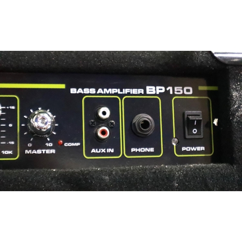 397 - White Horse bass amplifier model BP150. Not available for in-house P&P