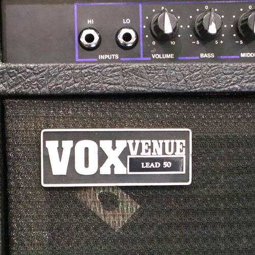 399 - VOX Venue lead 50 amplifier. Not available for in-house P&P