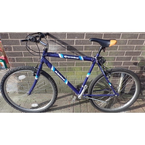 1013 - Alpine Quake 18 speed gents mountain bike. Not available for in-house P&P