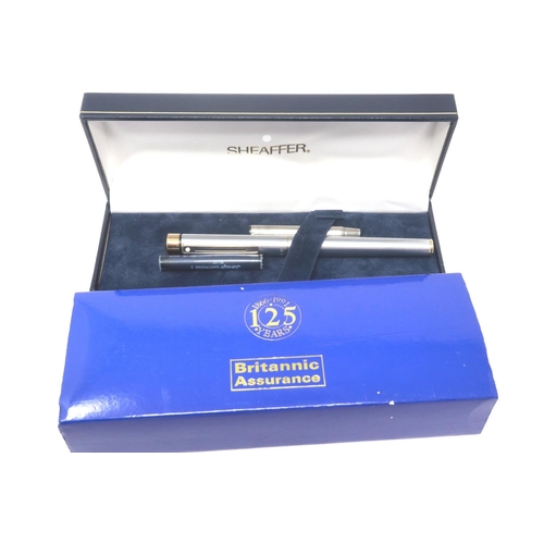 1107 - Sheaffer Britannic Assurance 125 Years fountain pen. P&P Group 1 (£14+VAT for the first lot and £1+V... 