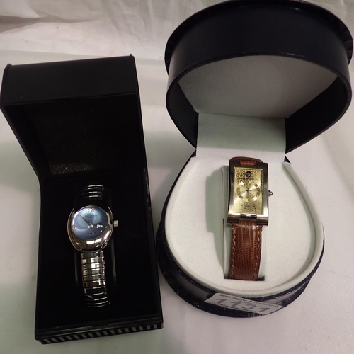 1131 - Boxed Aviatime and Hong Kong Jocky Club wristwatches. P&P Group 1 (£14+VAT for the first lot and £1+... 