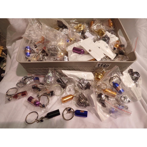 1140 - Collection of new old stock motoring key rings. P&P Group 1 (£14+VAT for the first lot and £1+VAT fo... 