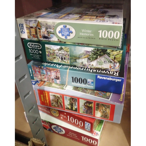 1193 - Six assorted Jigsaw puzzles, contents unchecked. Not available for in-house P&P