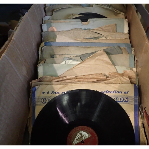 1312 - Quantity of mixed 78s, mostly Jazz. Not available for in-house P&P