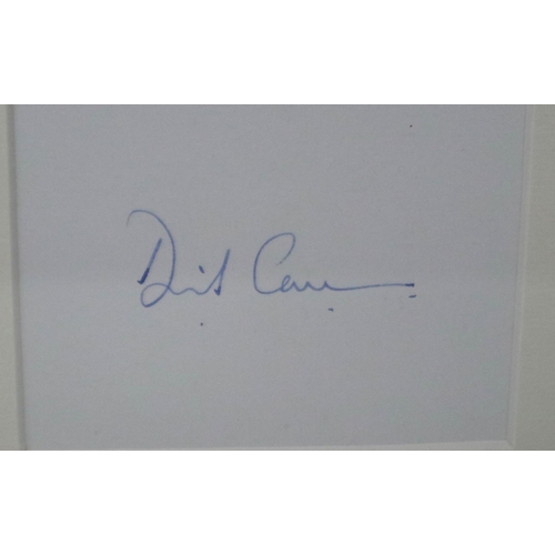 1198 - Framed David Cameron press photograph and signature. Not available for in-house P&P