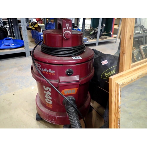 1827 - VAX Rapide plus 1500w vacuum cleaner. All electrical items in this lot have been PAT tested for safe... 