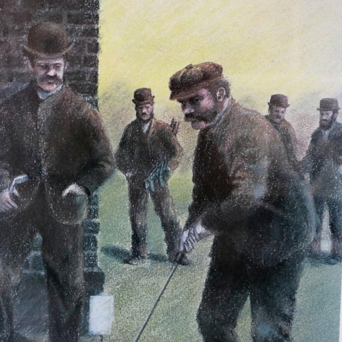 2060 - Sceney Lester (20th century) series of artist signed limited edition golfing prints, each 32 x 22 cm... 