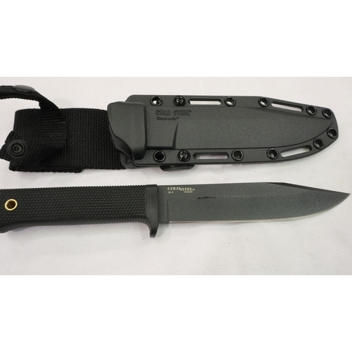 2141 - Cold Steel SRK divers knife, model 49LCKZ, with Secure-Ex sheath and boxed. P&P Group 2 (£18+VAT for... 