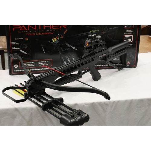 2151 - Panther crossbow, draw weight 150-175 lbs, boxed. P&P Group 2 (£18+VAT for the first lot and £3+VAT ... 