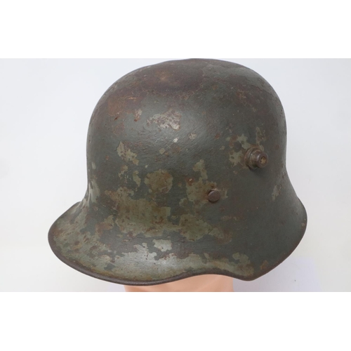 2184 - Inter-war period German Friekorps helmet. P&P Group 2 (£18+VAT for the first lot and £3+VAT for subs... 