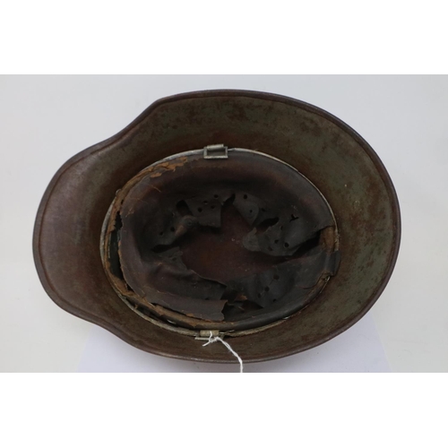2184 - Inter-war period German Friekorps helmet. P&P Group 2 (£18+VAT for the first lot and £3+VAT for subs... 