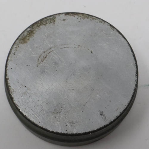 2198 - WWI Imperial German army issued tin of foot cream. P&P Group 1 (£14+VAT for the first lot and £1+VAT... 