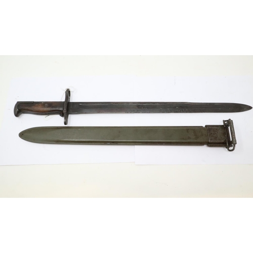 2239 - WWI USA 1905 Pattern Springfield Bayonet, marked SA for the Springfield Armory. P&P Group 2 (£18+VAT... 