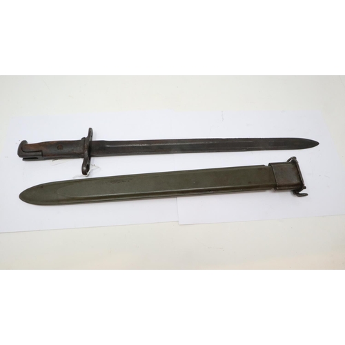 2239 - WWI USA 1905 Pattern Springfield Bayonet, marked SA for the Springfield Armory. P&P Group 2 (£18+VAT... 